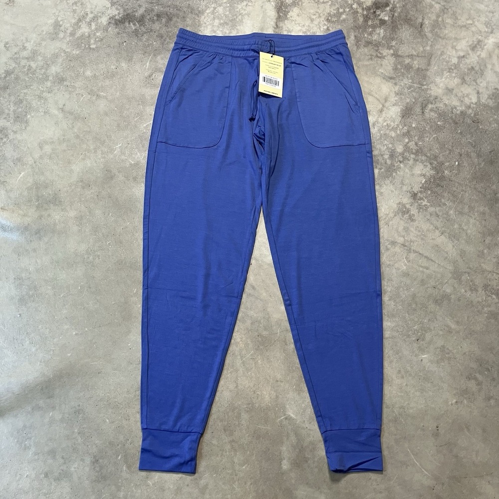 Recliner NYC‎ Sleep Pajama Pants Womens Size XS Marine Blue Soft Pockets